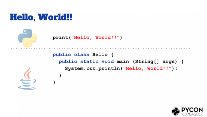 print hello world